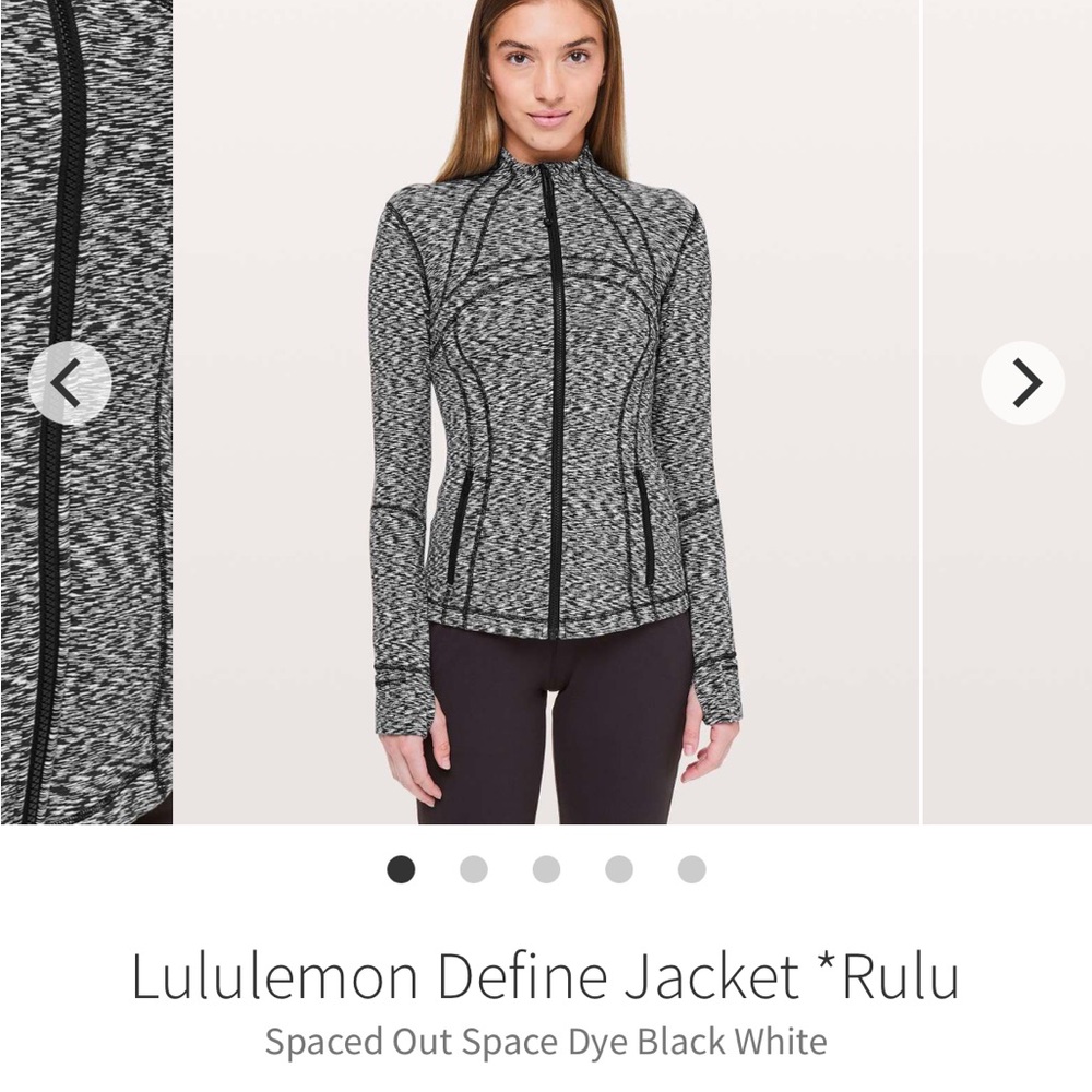 Lululemon Define Jacket.  Excellent condition, size 6.